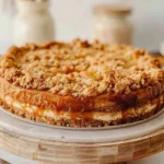 Apple Crisp Cheesecake