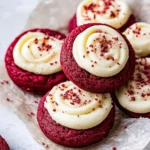 Red Velvet Cupcake Cookies