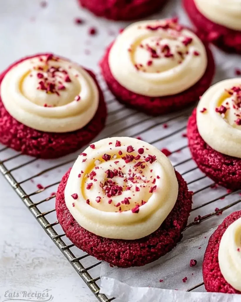 How to Make Red Velvet Cupcake Cookies