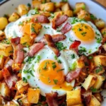 Bacon, Egg, and Potato Hash