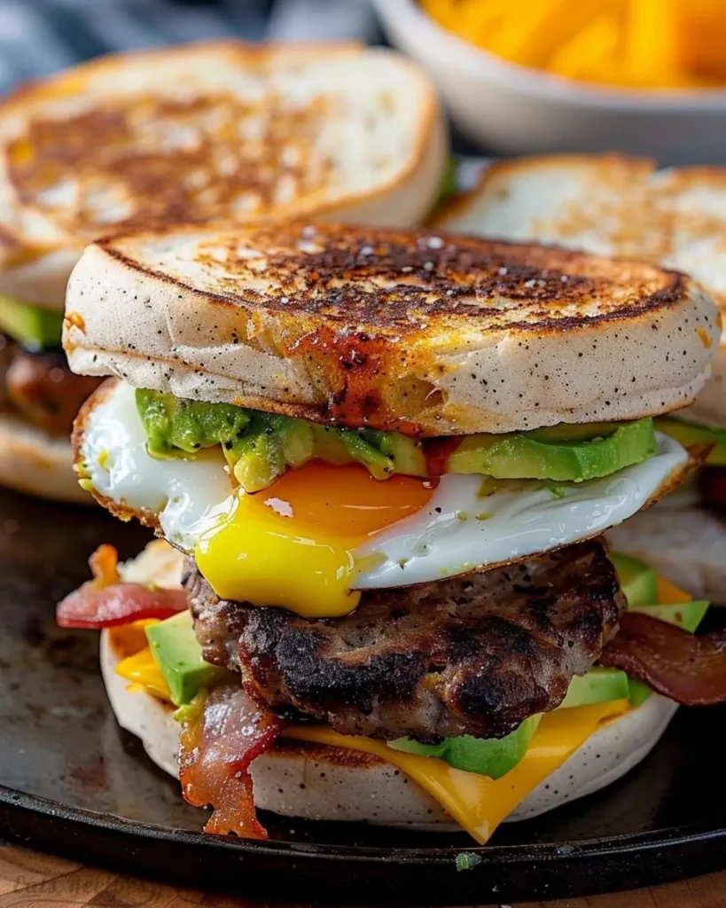 Loaded Breakfast Sandwich