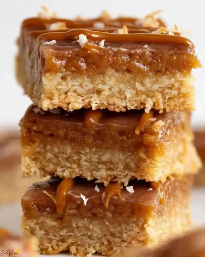 How to Make Caramel Coconut Bars