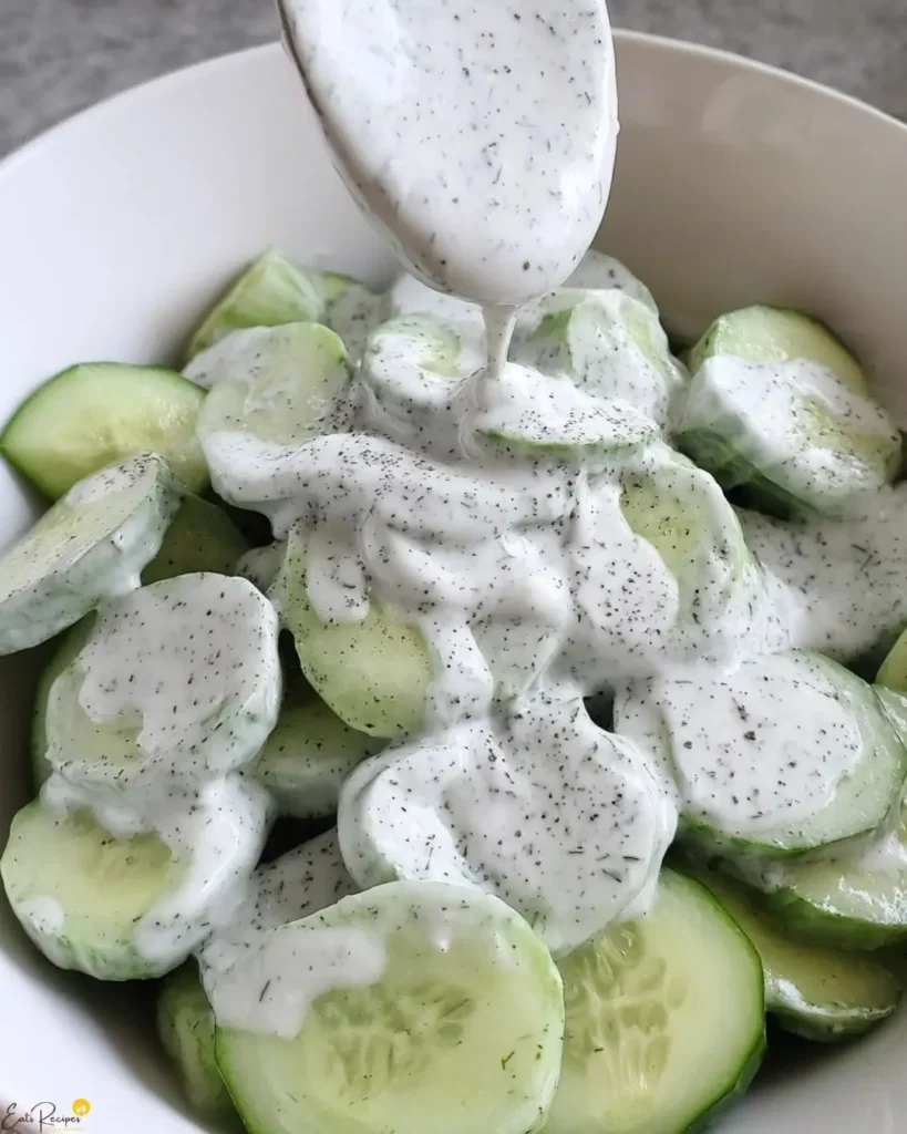 Creamy Cucumber Salad