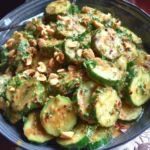 Cucumbers in Spicy Peanut Sauce A Tasty Twist Awaits!