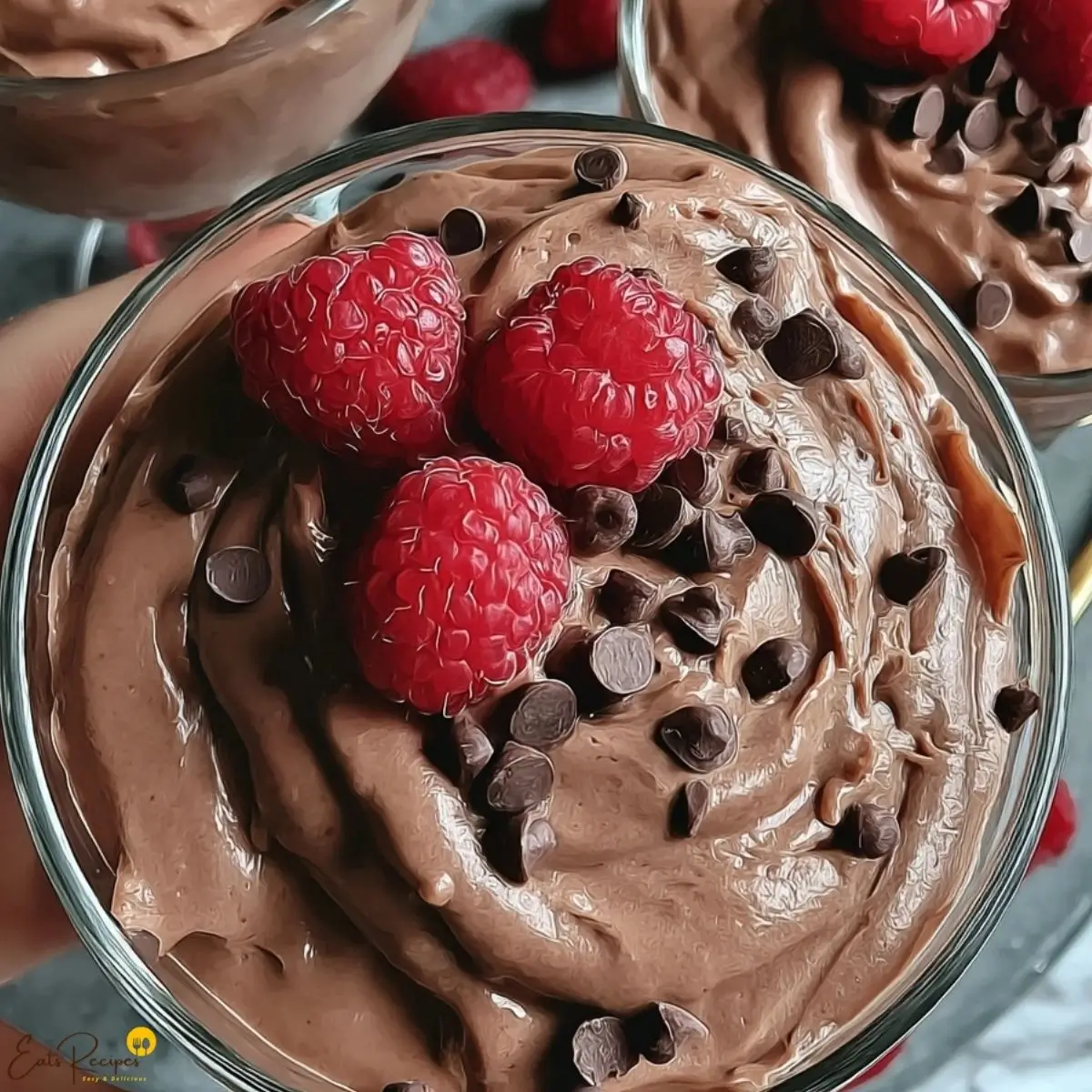Chocolate Cottage Cheese Mousse