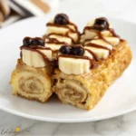 Easy Peanut Butter Banana French Toast Roll Ups Recipe