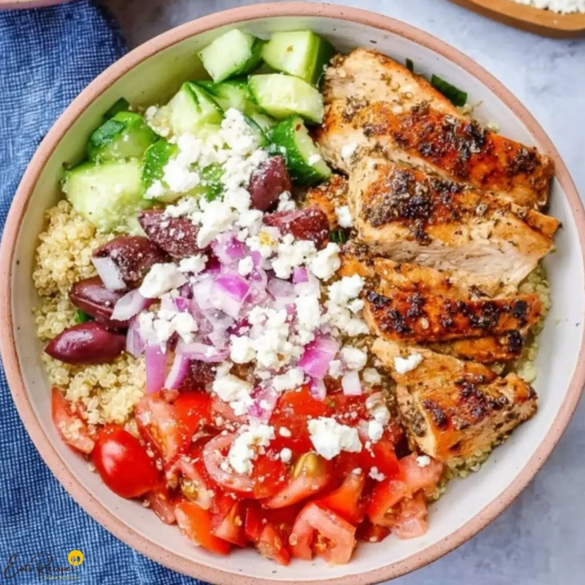 Greek Chicken Bowl Discover this Flavorful Recipe!
