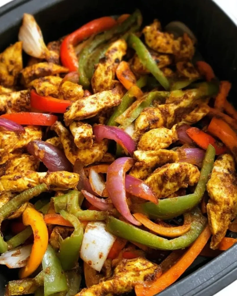How to Make Air Fryer Chicken Fajitas