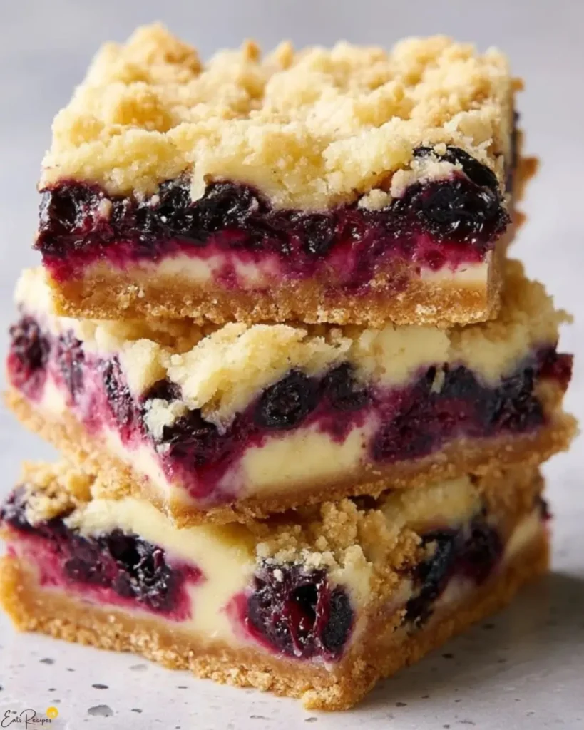 How to Make Blueberry Cream Cheese Bars