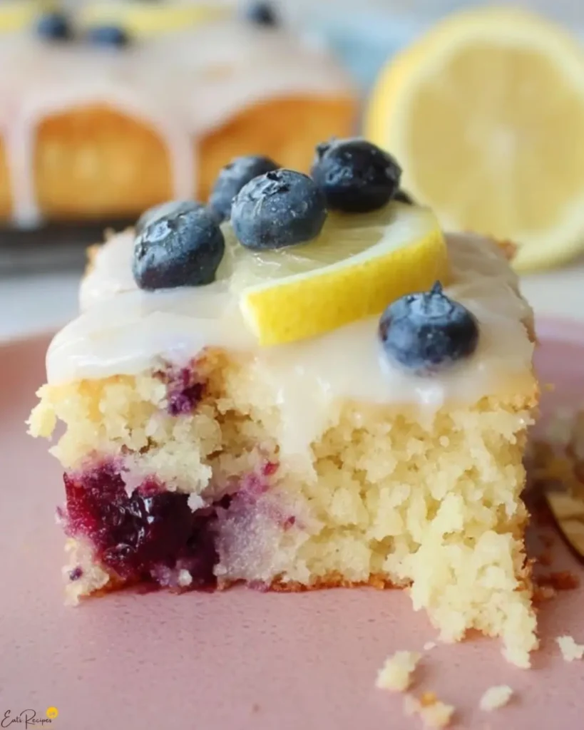 How to Make Lemon Blueberry Sheet Cake