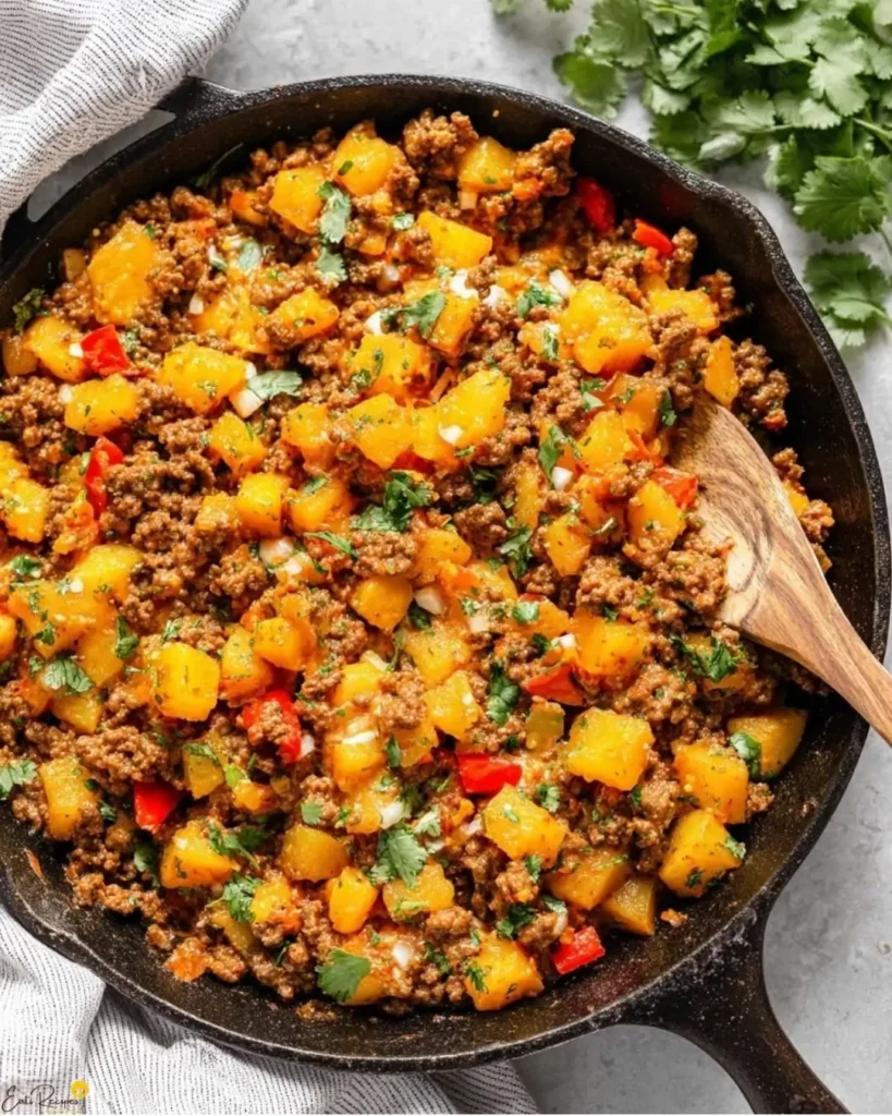 The Best Mexican Ground Beef and Potato Skillet 6 How to Make Mexican Ground Beef and Potato Skillet
