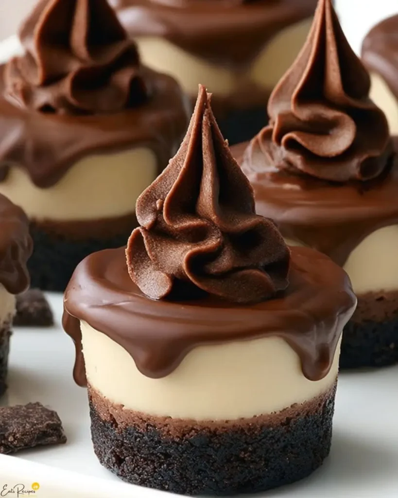 How to Make Mini Chocolate Cheesecake Bites