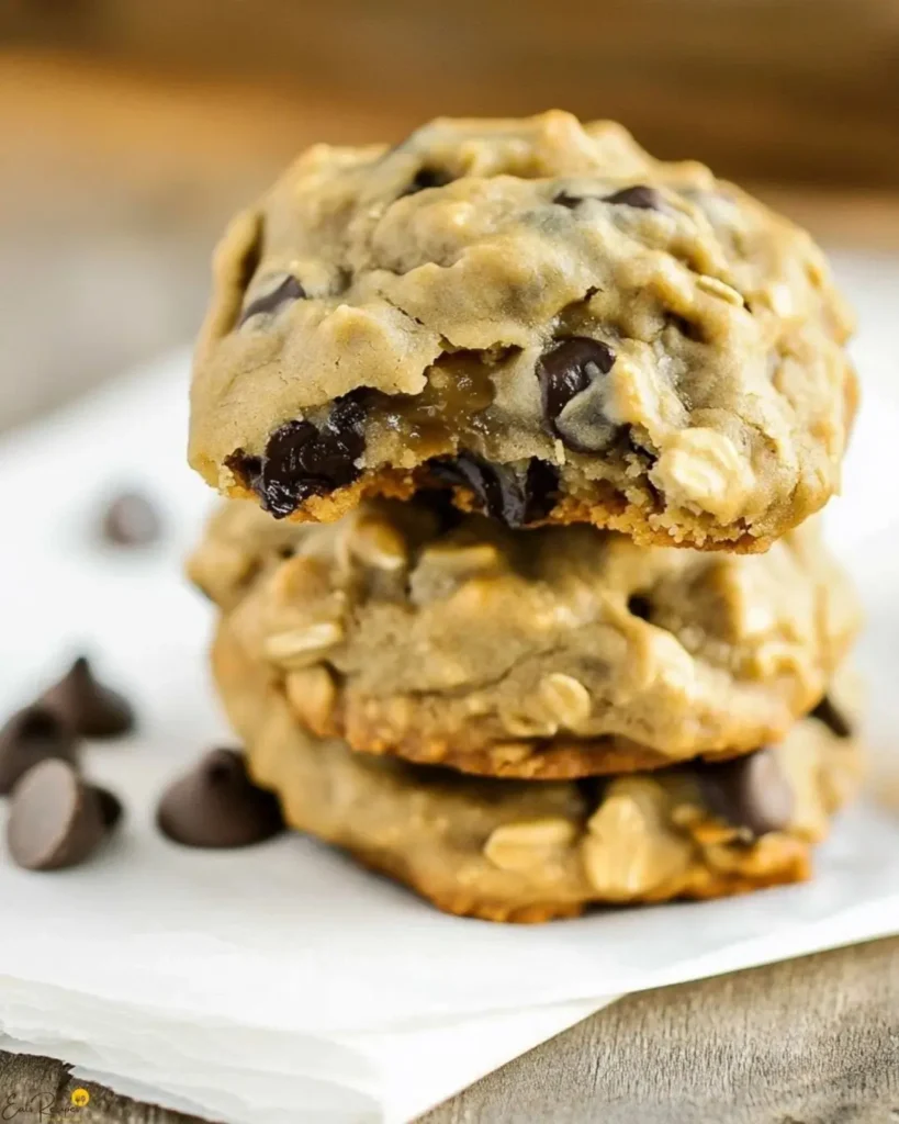Peanut Butter Oatmeal Chocolate Chip Cookies 6 How to Make Peanut Butter Oatmeal Chocolate Chip Cookies