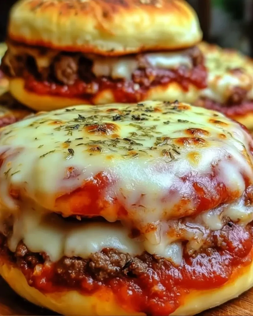 How to Make Pizza Burgers