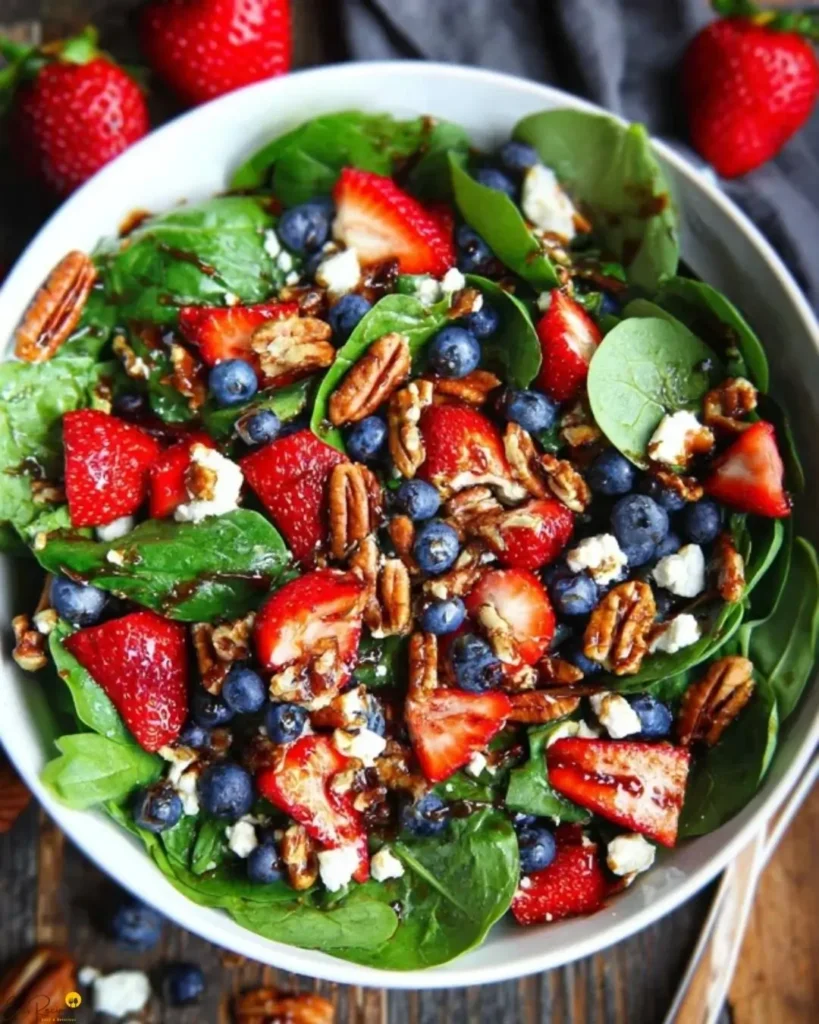 How to Make Strawberry Spinach Salad