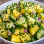 Pineapple Cucumber Salad