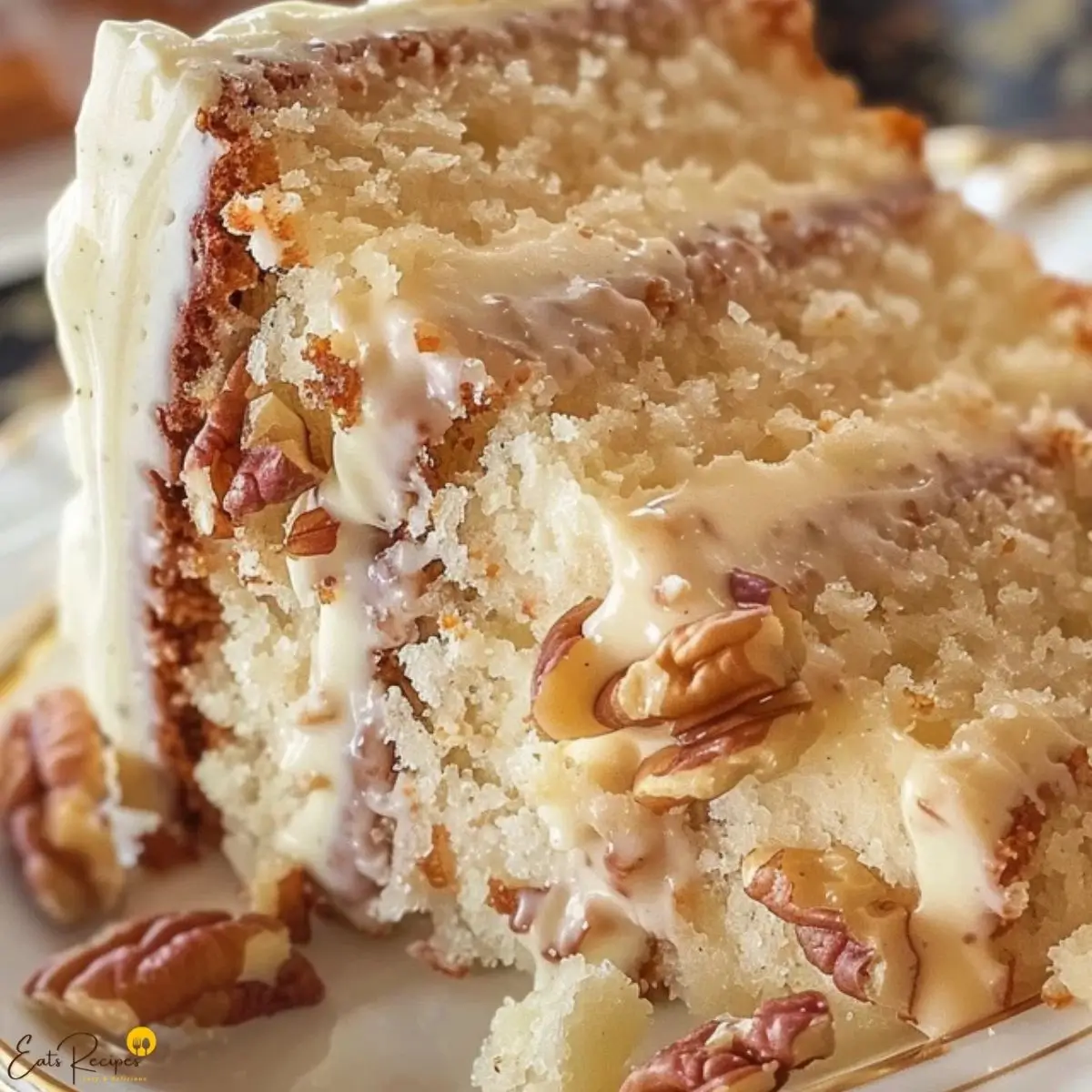White German Chocolate Cake with a Cheesecake Center Recipe