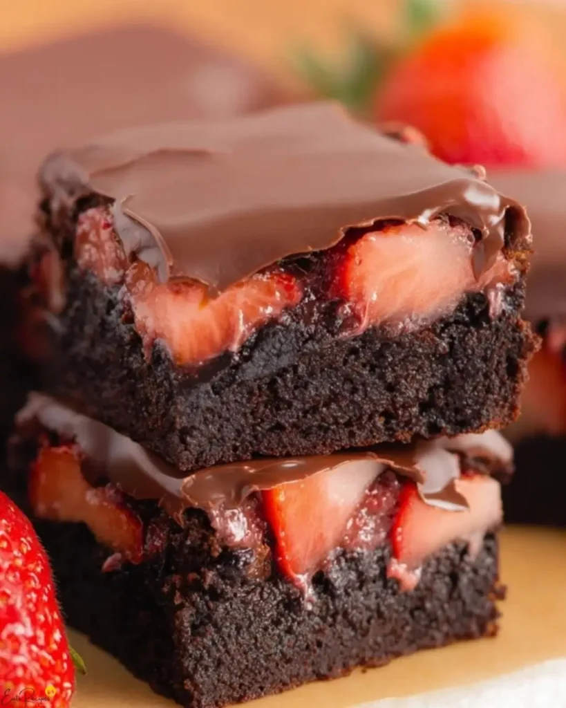 Why You’ll Love This Chocolate Covered Strawberry Brownies