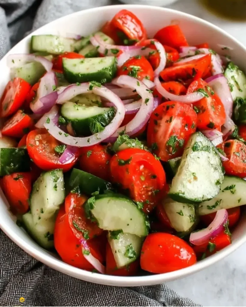 Why You’ll Love This Cucumber Tomato Salad