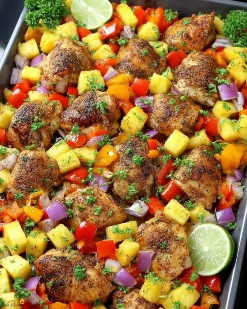 The Best Hawaiian Chicken Sheet Pan Dinner Recipe 5 Why You’ll Love This Hawaiian Chicken Sheet Pan Dinner