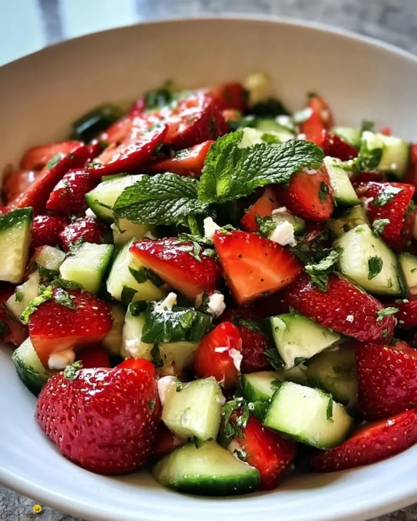 Why You’ll Love This Strawberry Cucumber Salad