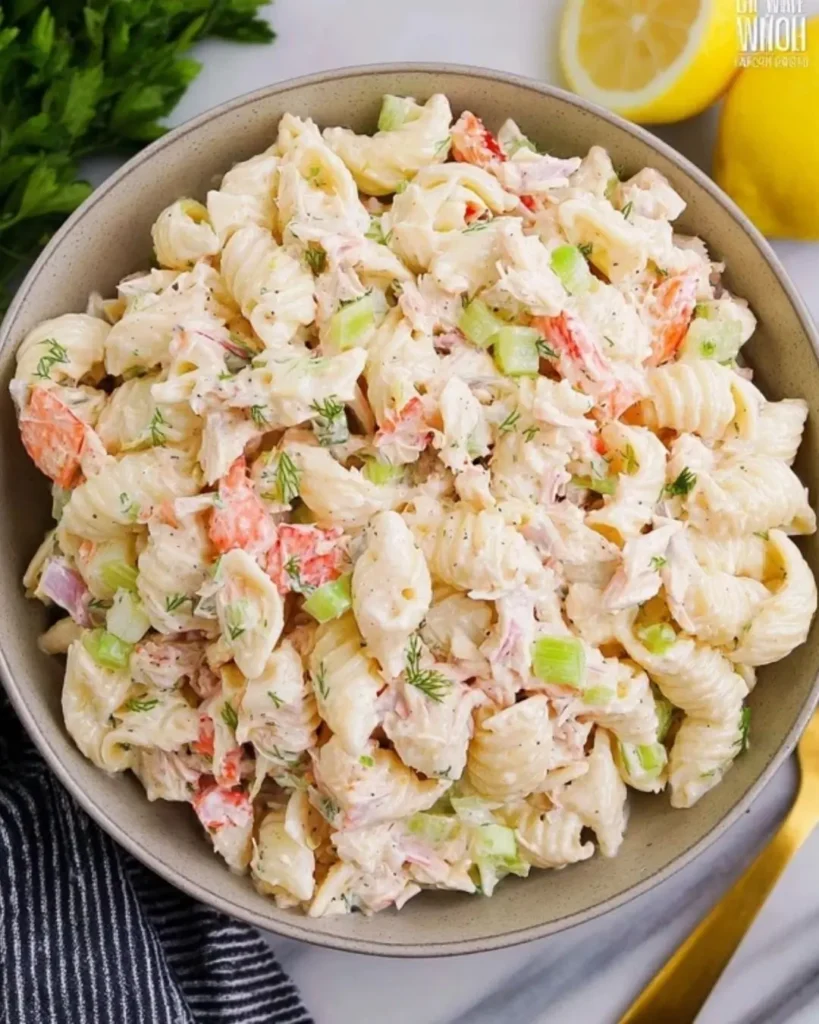 How to Make Crab Pasta Salad