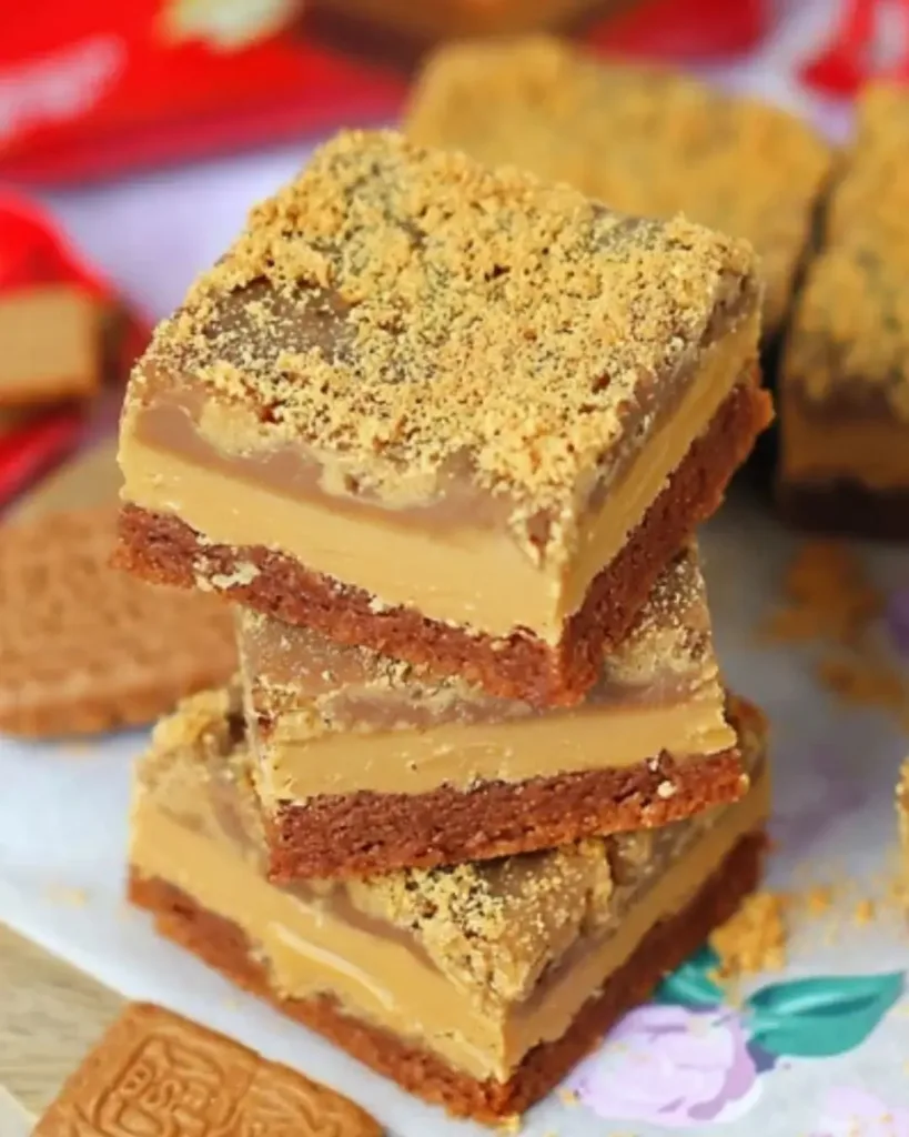 Ingredients for Biscoff Millionaires' Shortbread