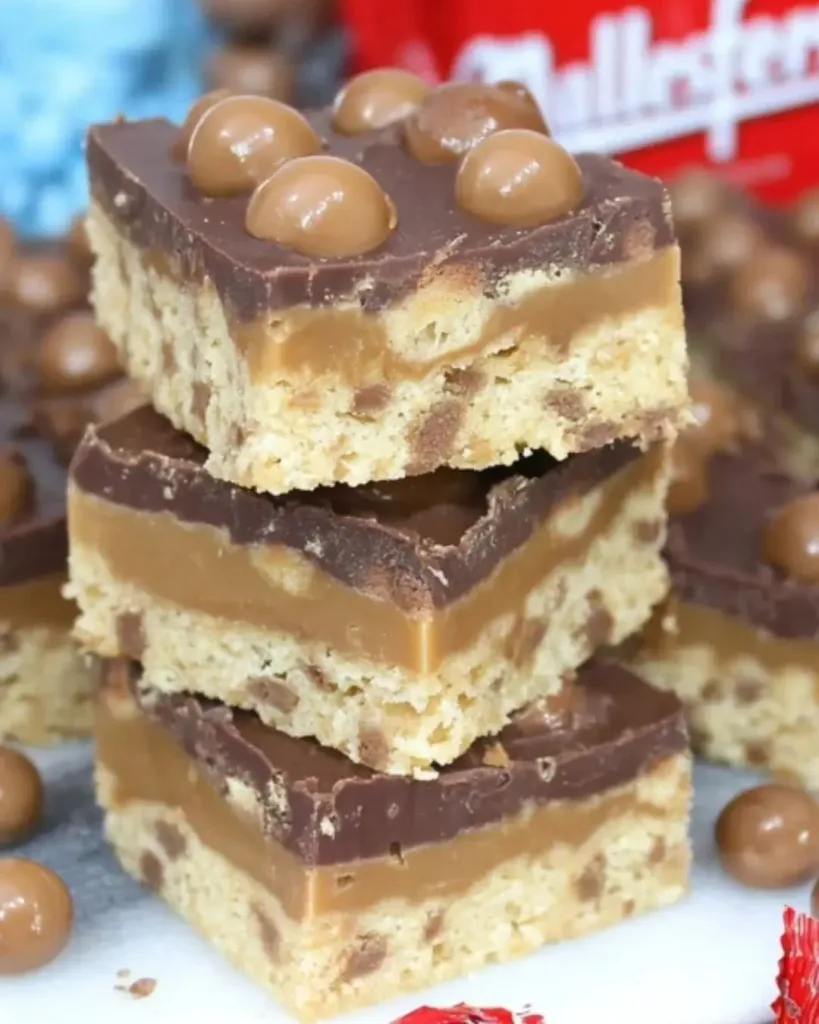 Ingredients for Malteser Millionaires Shortbread f